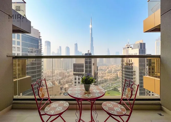 Mira Holiday Homes - Lovely Studio With Burj Khalifa View